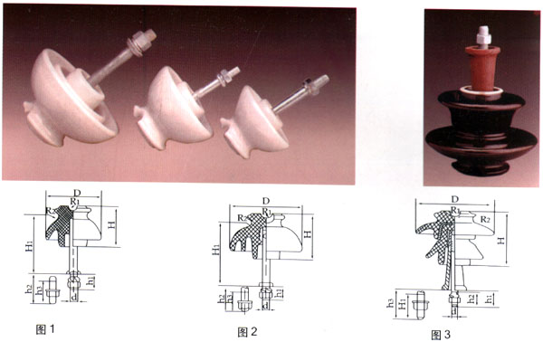 高压线路针式瓷绝缘子