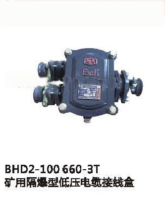 BHD2-100/660-3T矿用隔爆型低压电缆接线盒