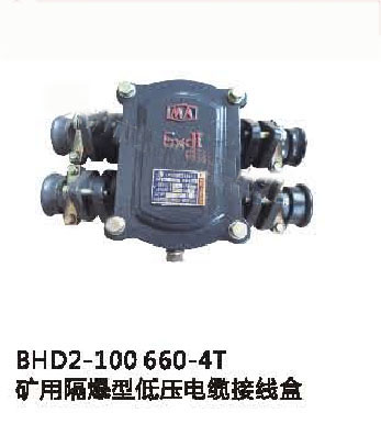BHD2-100/660-4T矿用隔爆型低压电缆接线盒